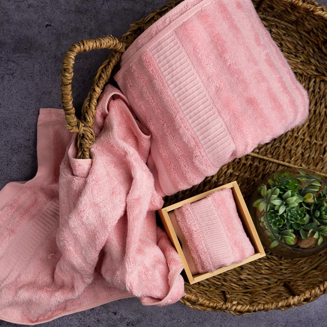 Mush bamboo towel set - luxurious bathroom use