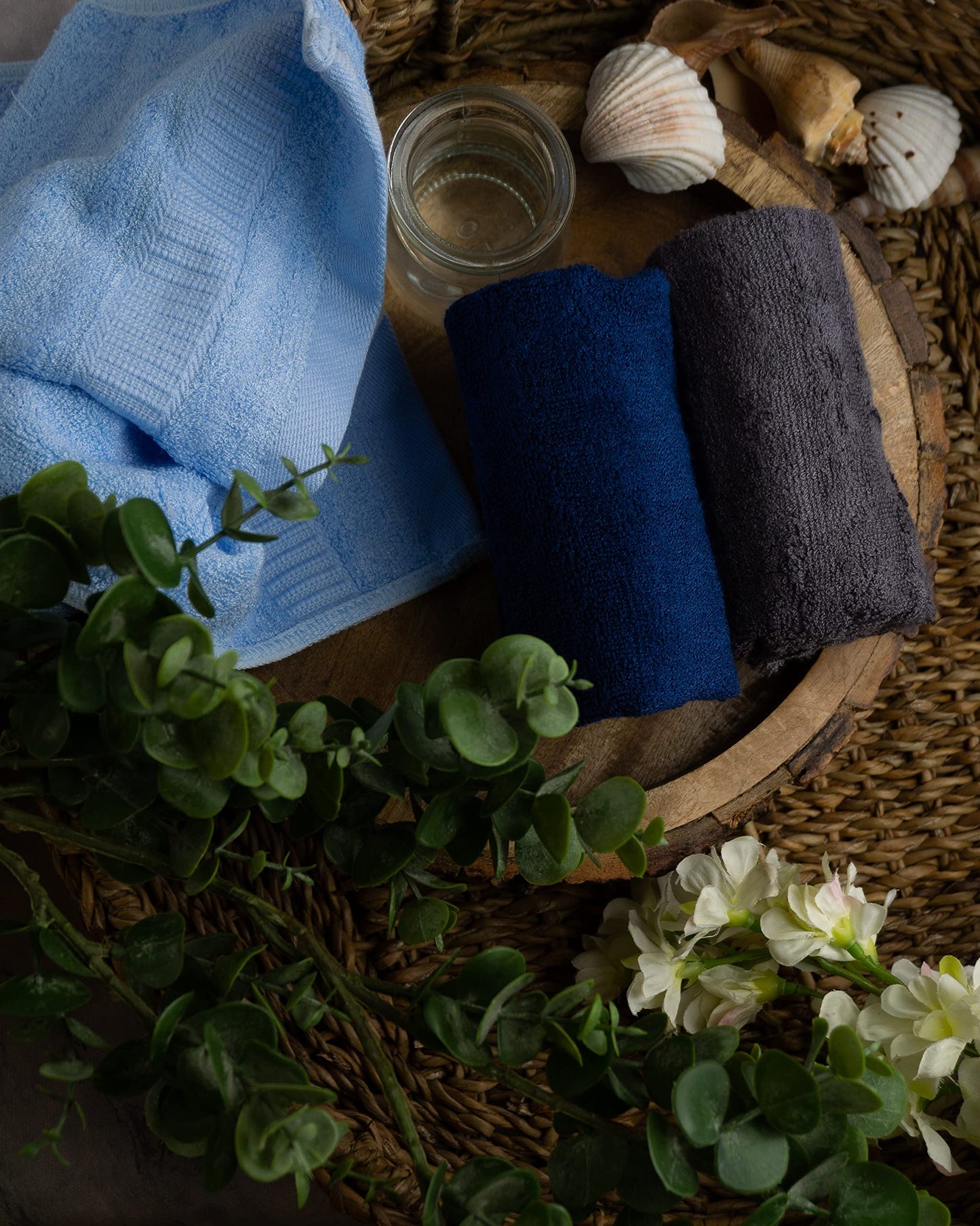 Mush bamboo face towel - Yoga and relaxation