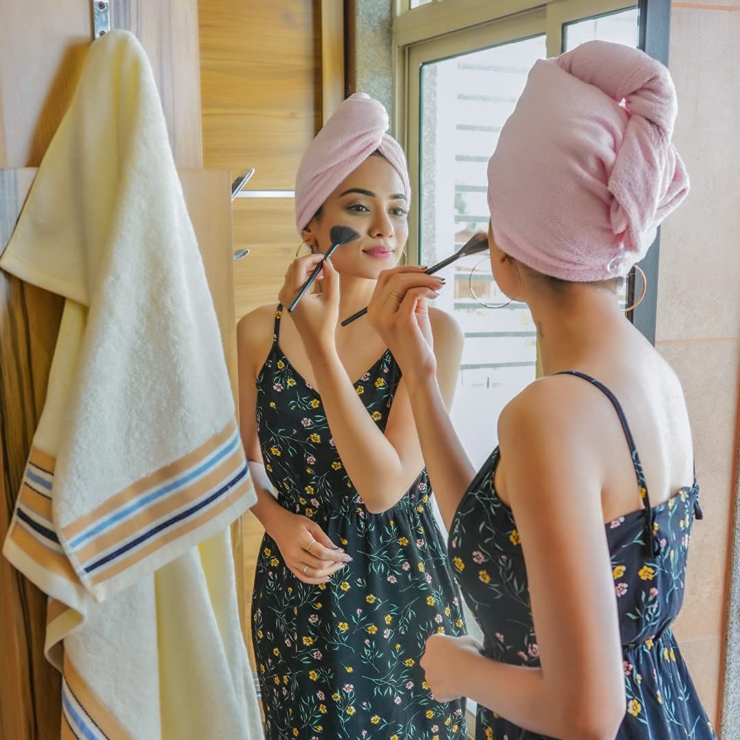 Mush bamboo hair wrap - lightweight for travel