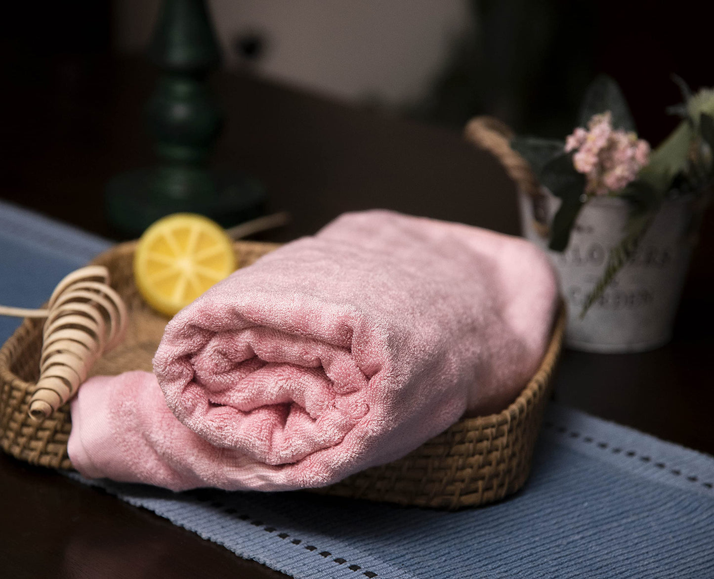 Mush bamboo towels set - eco-friendly spa experience