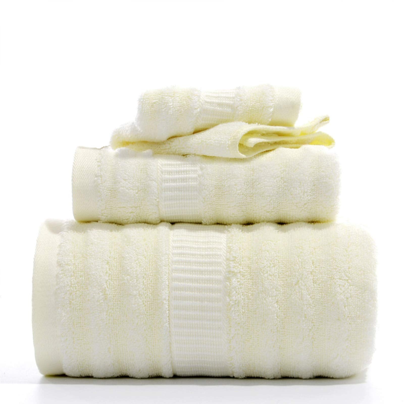 Mush Bamboo Towel Ultra Soft, Absorbent 600 GSM Set of Piece