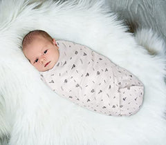 Mush Super Soft 100% Bamboo Swaddle for New Born Baby | Multipurpose - Baby Wrapper for New Born Products All/Baby Towel/Baby Blanket || Breathable, Thermoregulating, Absorbent || Gift Pack