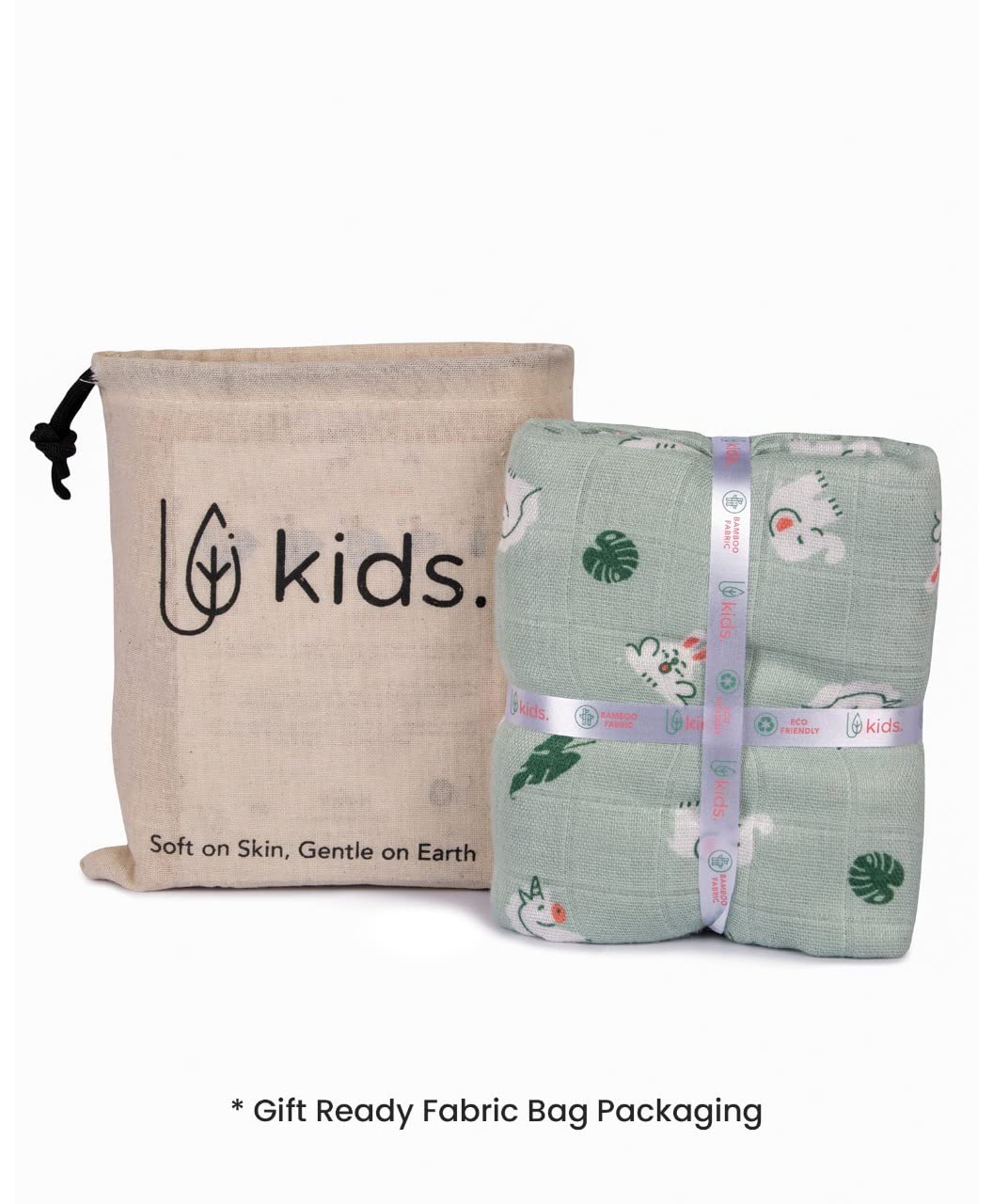 Mush 100% Bamboo Swaddle : Ultra Soft, Breathable, Thermoregulating, Absorbent, Light Weight and Multipurpose Bamboo Wrapper/Baby Bath Towel/Blanket (Pack of 3)