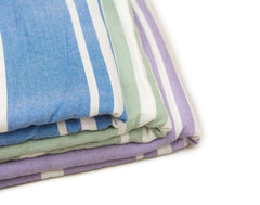 Mush 100% Bamboo Large Bath Towel | Ultra Soft, Absorbent, Light Weight, & Quick Dry Towel for Bath, Travel, Gym, Beach, Pool, and Yoga | 29 x 59 Inches Set of 3 - Lavender,Blue & Light Green