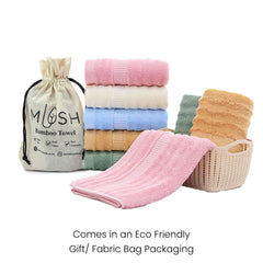 Mush bamboo bath towel - Home spa experience