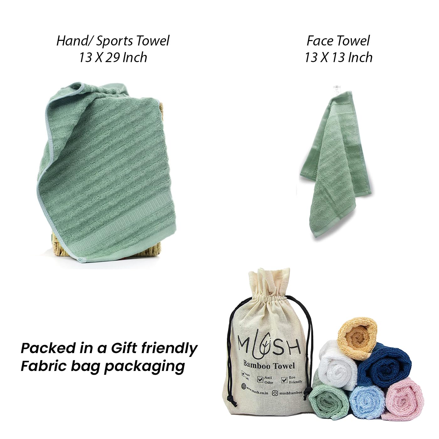 Mush absorbent towels - ideal for quick drying