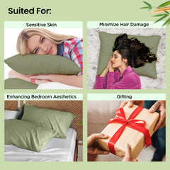 Mush bamboo pillow cover - eco-friendly bedding accessory