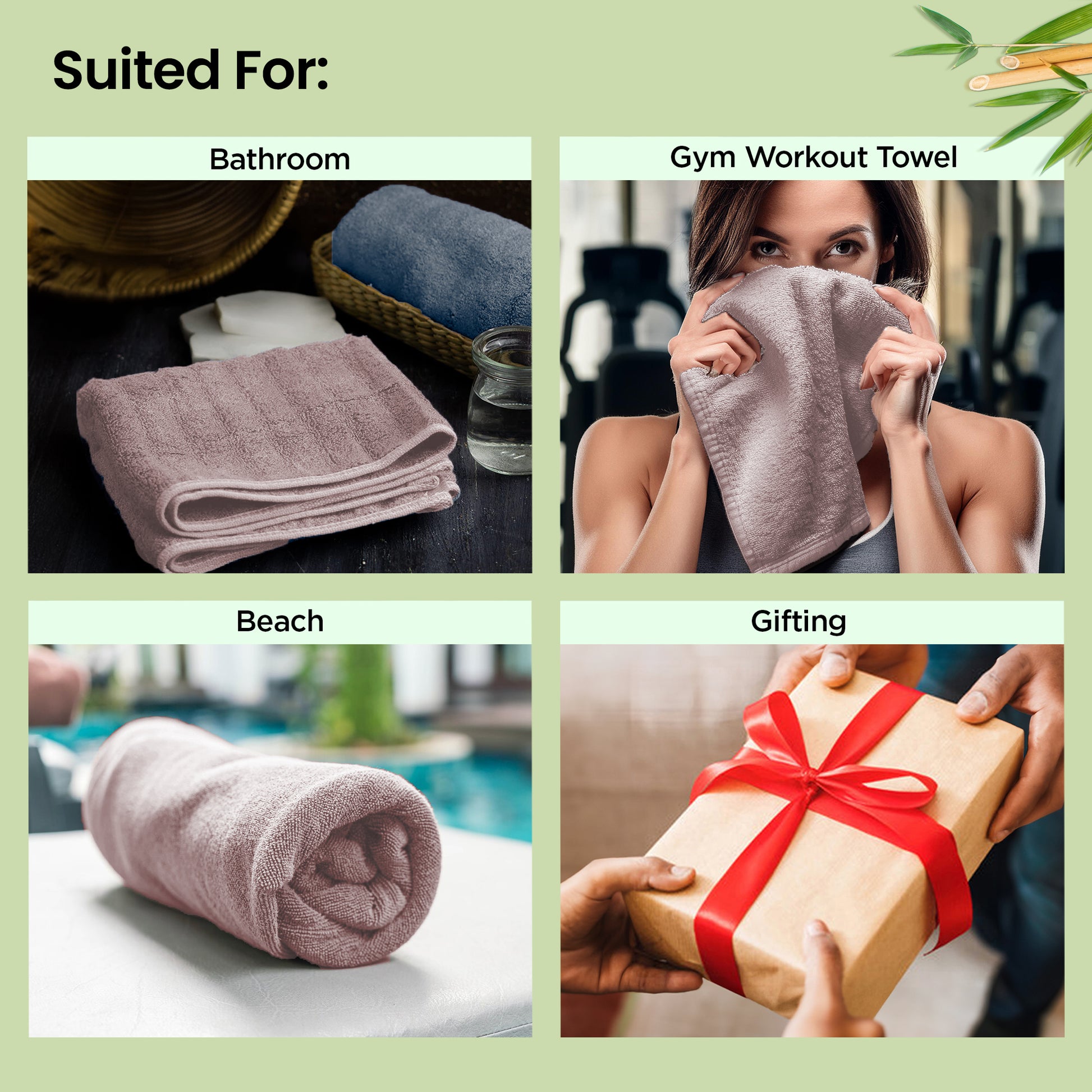 Mush Bamboo Bath Towel - Beach day essential