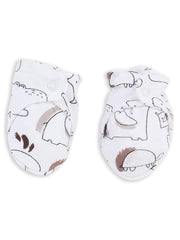 Mush bamboo mittens - warm hand covers for newborns