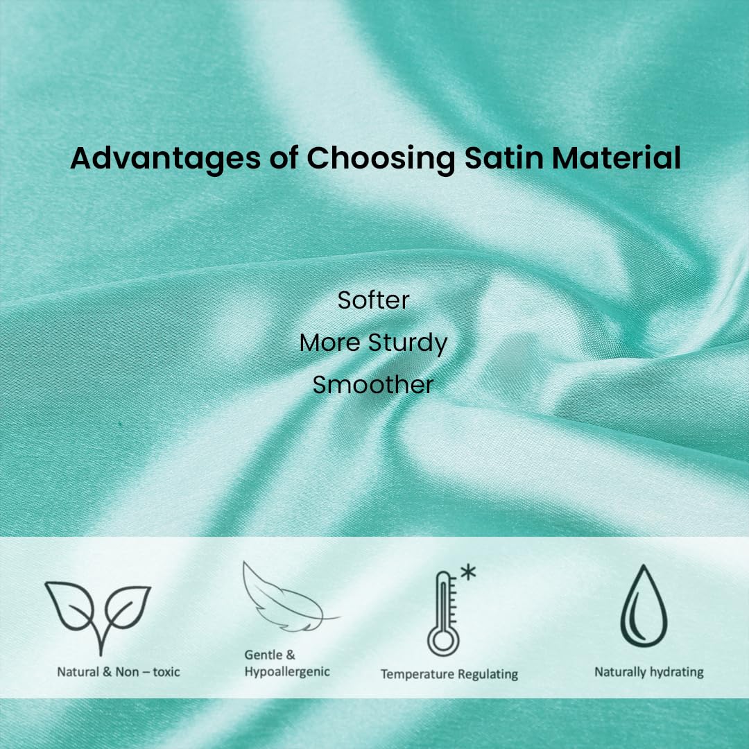 BePlush satin pillow cover - luxurious bedding
