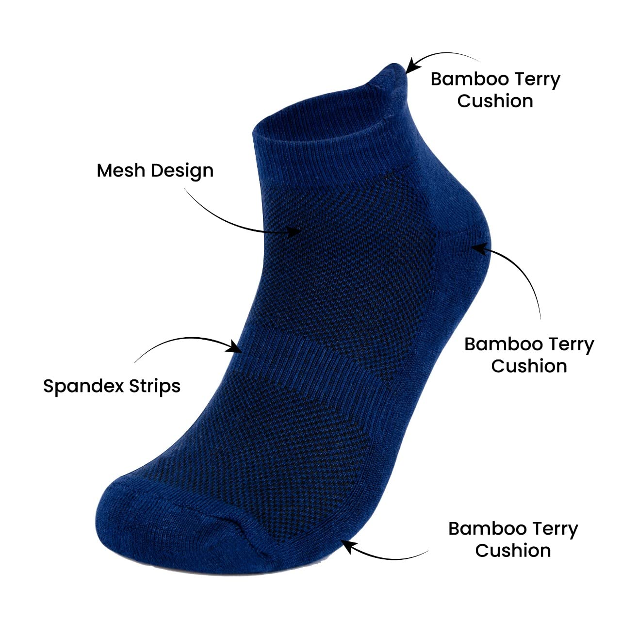 Mush bamboo ankle socks - Sports activities use case