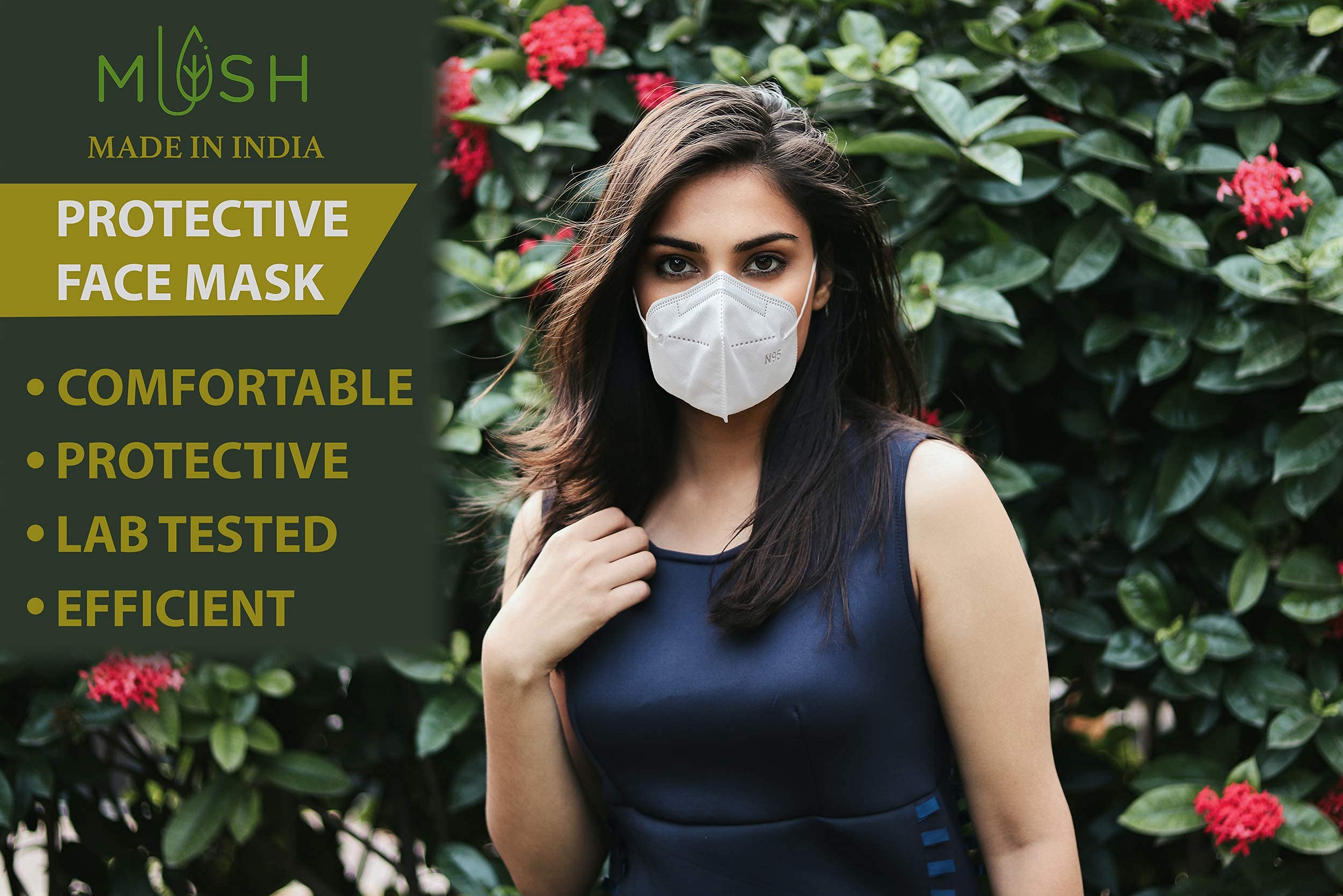 Mush N95 Face Mask - Effective protection during cleaning