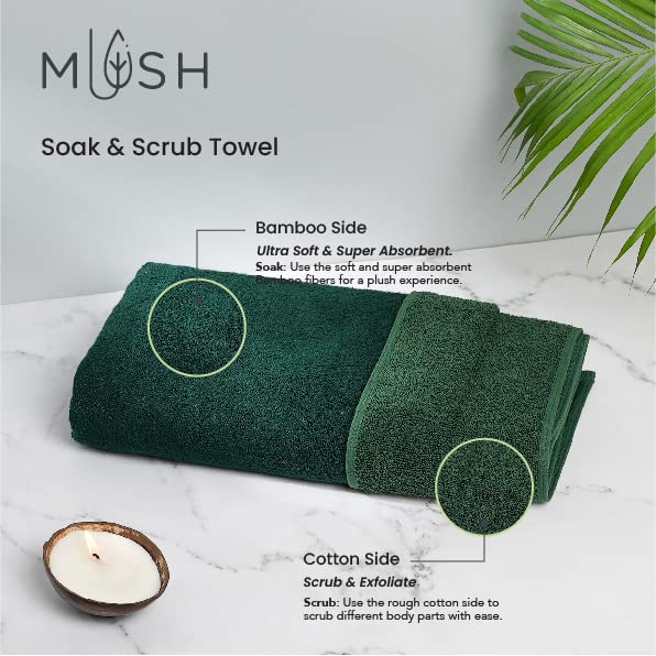 Mush soak n scrub towel - perfect for beach use