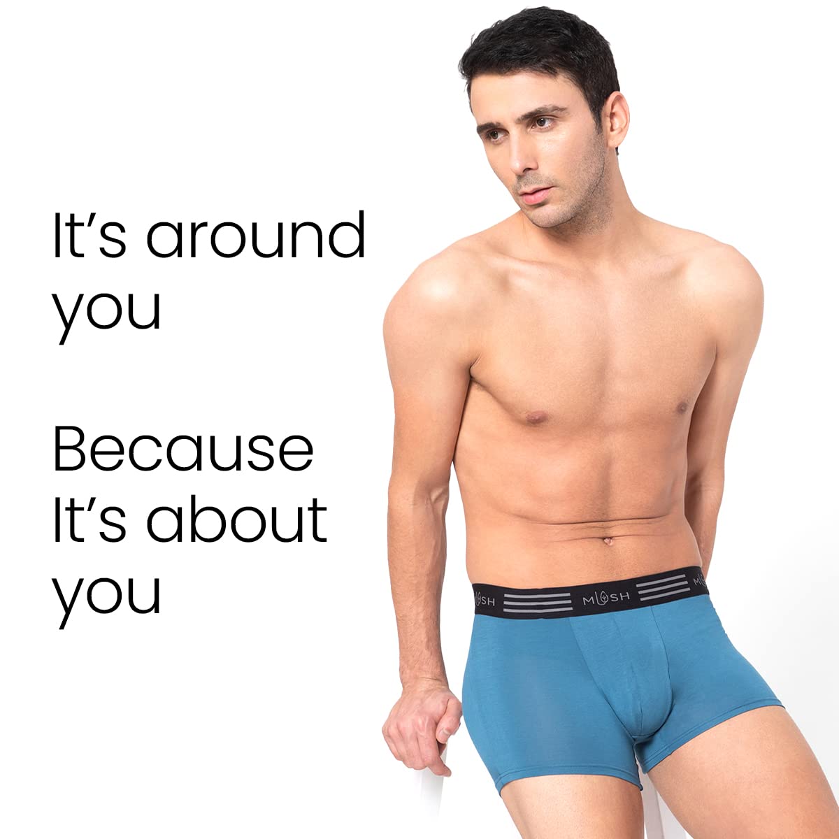 Mush men's bamboo trunks - sports activity