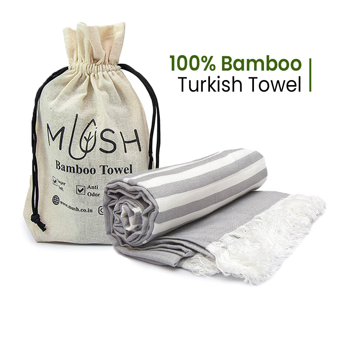 Mush bamboo large bath towel - elegant home decor