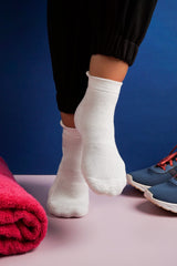 Mush Men's Ankle Length Rayon Socks - Breathable for Running