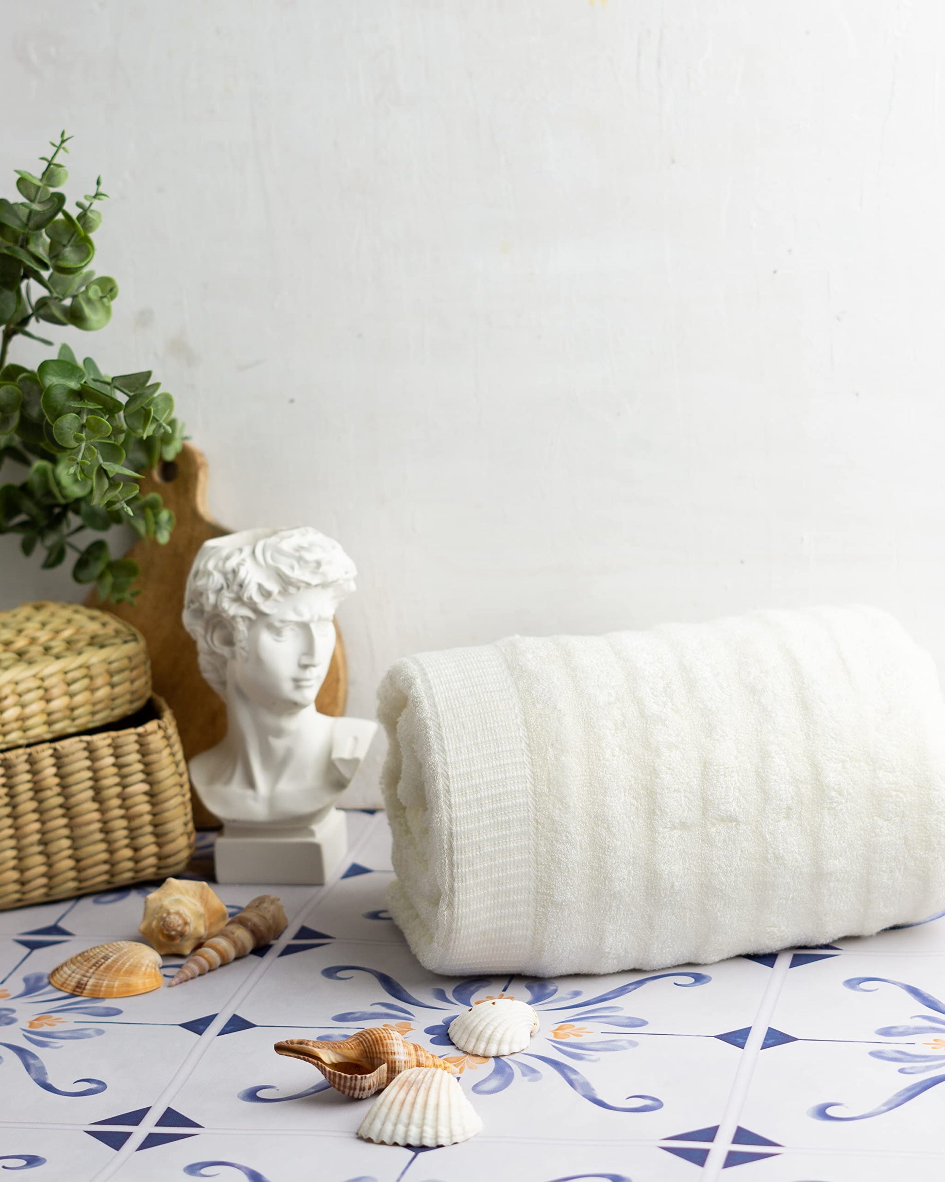 Mush bamboo towel - absorbent beach towel