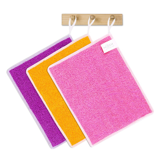 Mush multi-color bamboo towel - Ideal for cleaning utensils