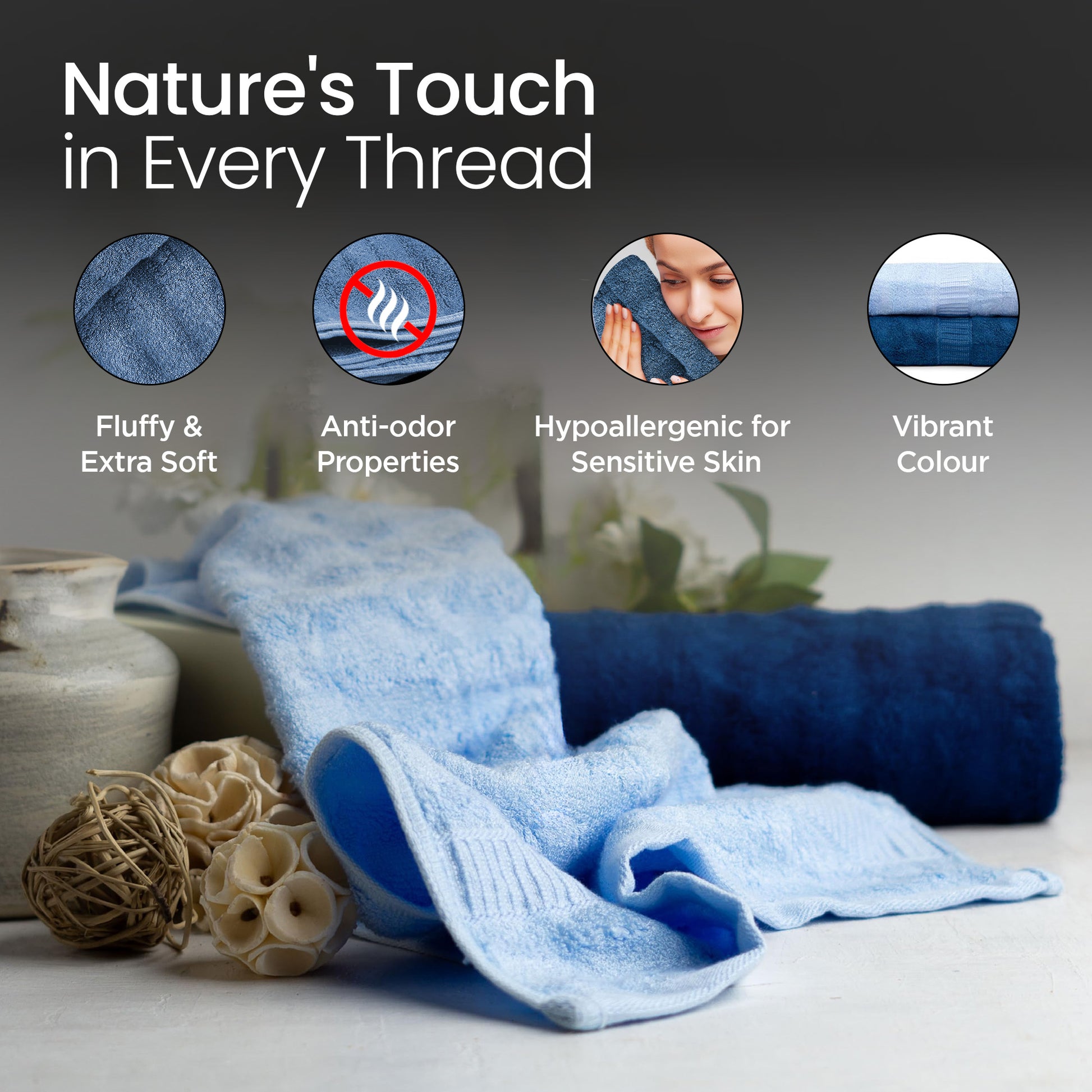 Mush hand towels - quick-dry solution for sports