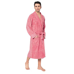 Mush Ruby Red bathrobe - elegant evening wear