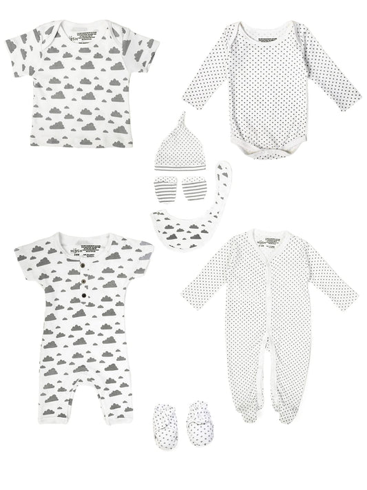 Mush ultra soft gift set - Essential clothes for new parents