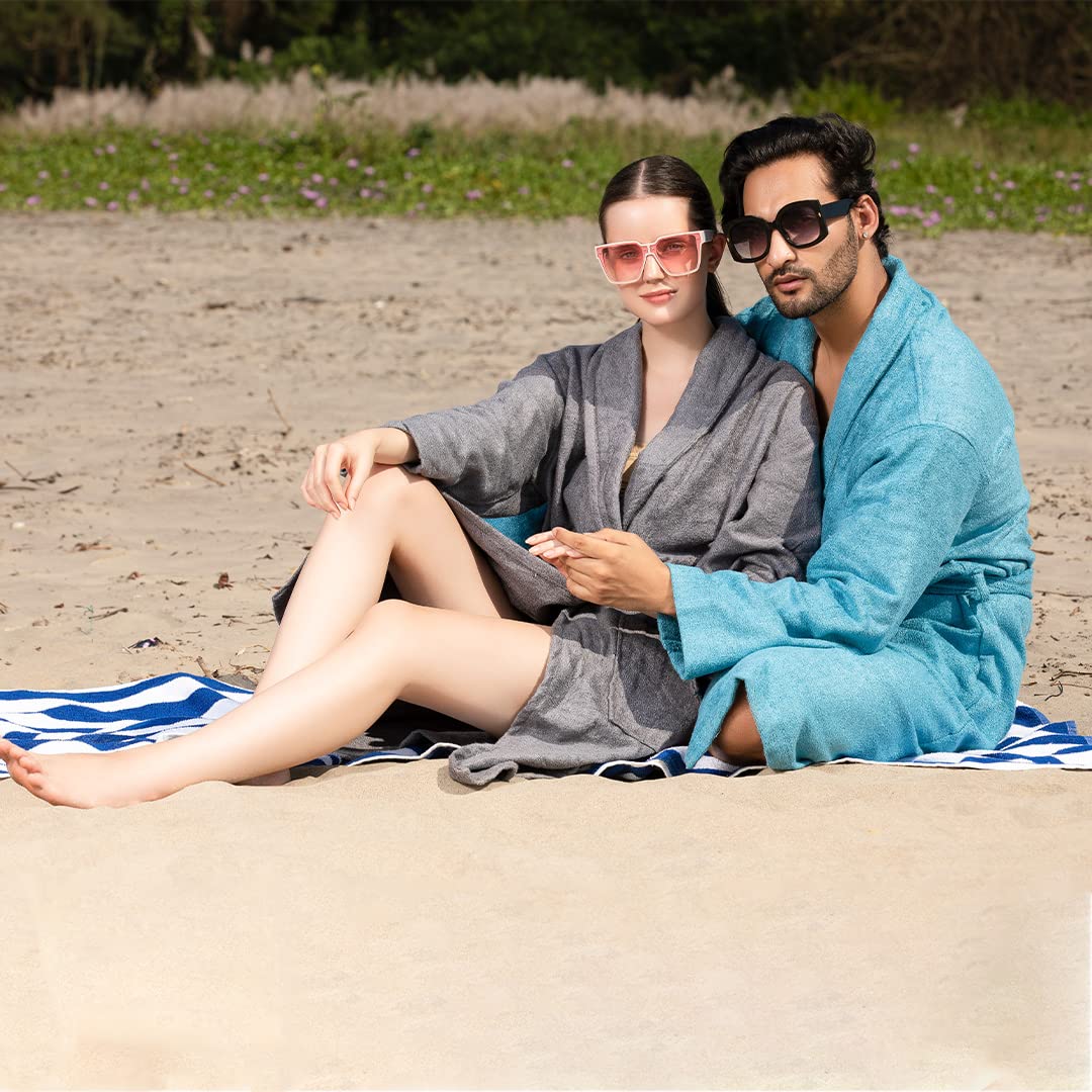 Mush Grey Bathrobe - Ideal for After Shower