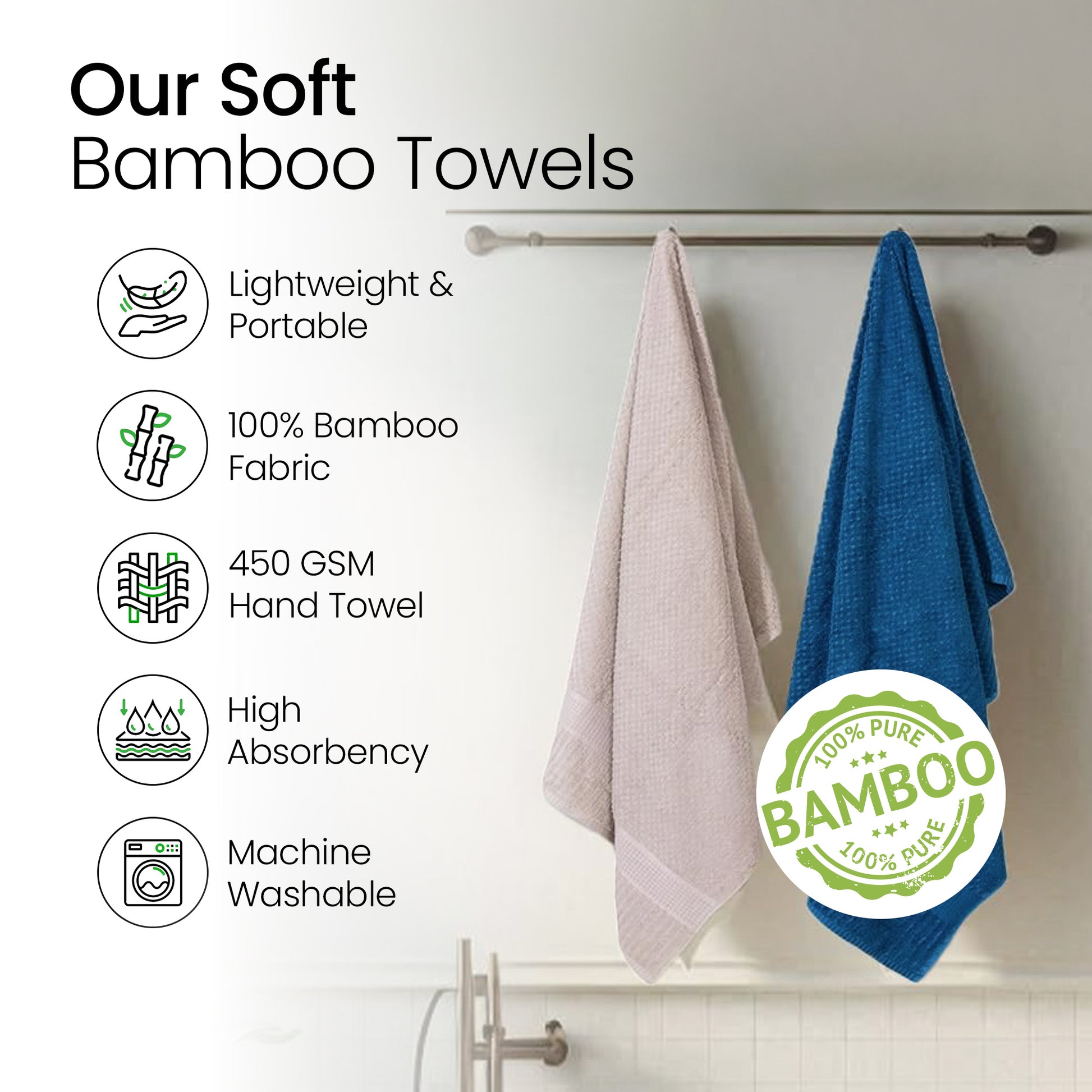 Mush bamboo bath towel - during a picnic