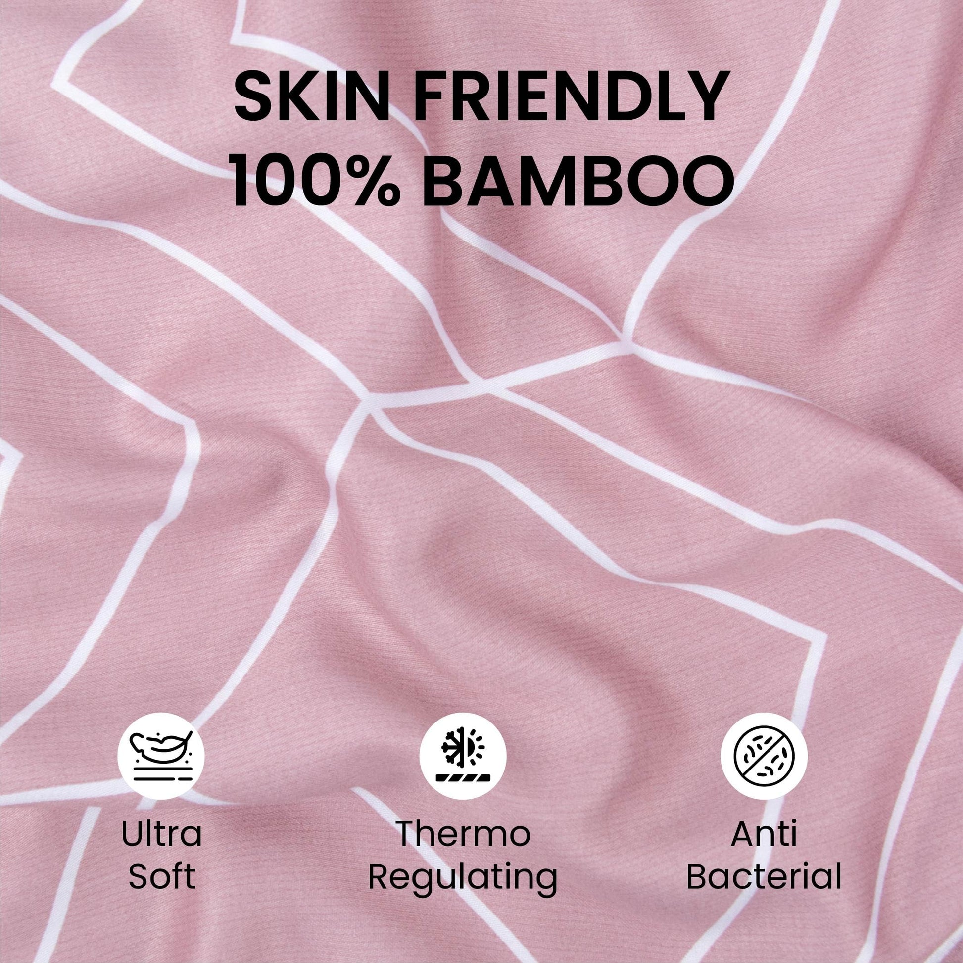 Mush king size bedsheet - printed design for double bed
