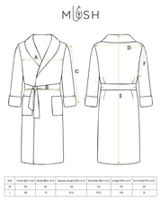 Mush Bamboo Bathrobe - Cozy nights at home