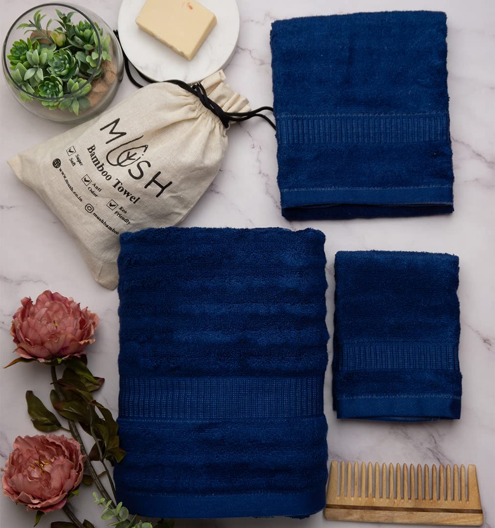 Mush bamboo towels - Highly absorbent for effective drying