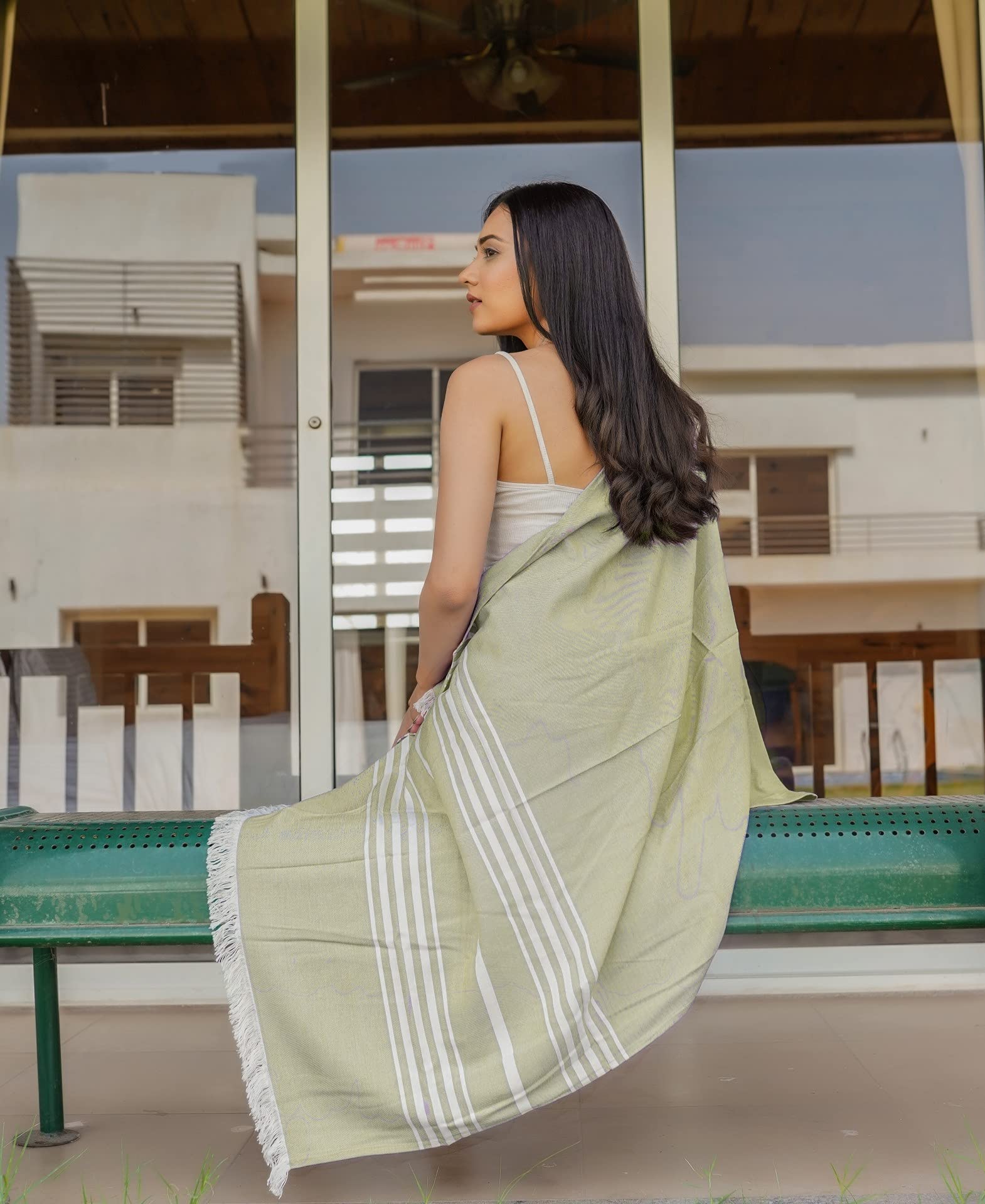 Mush bamboo large bath towel - spa day essentials
