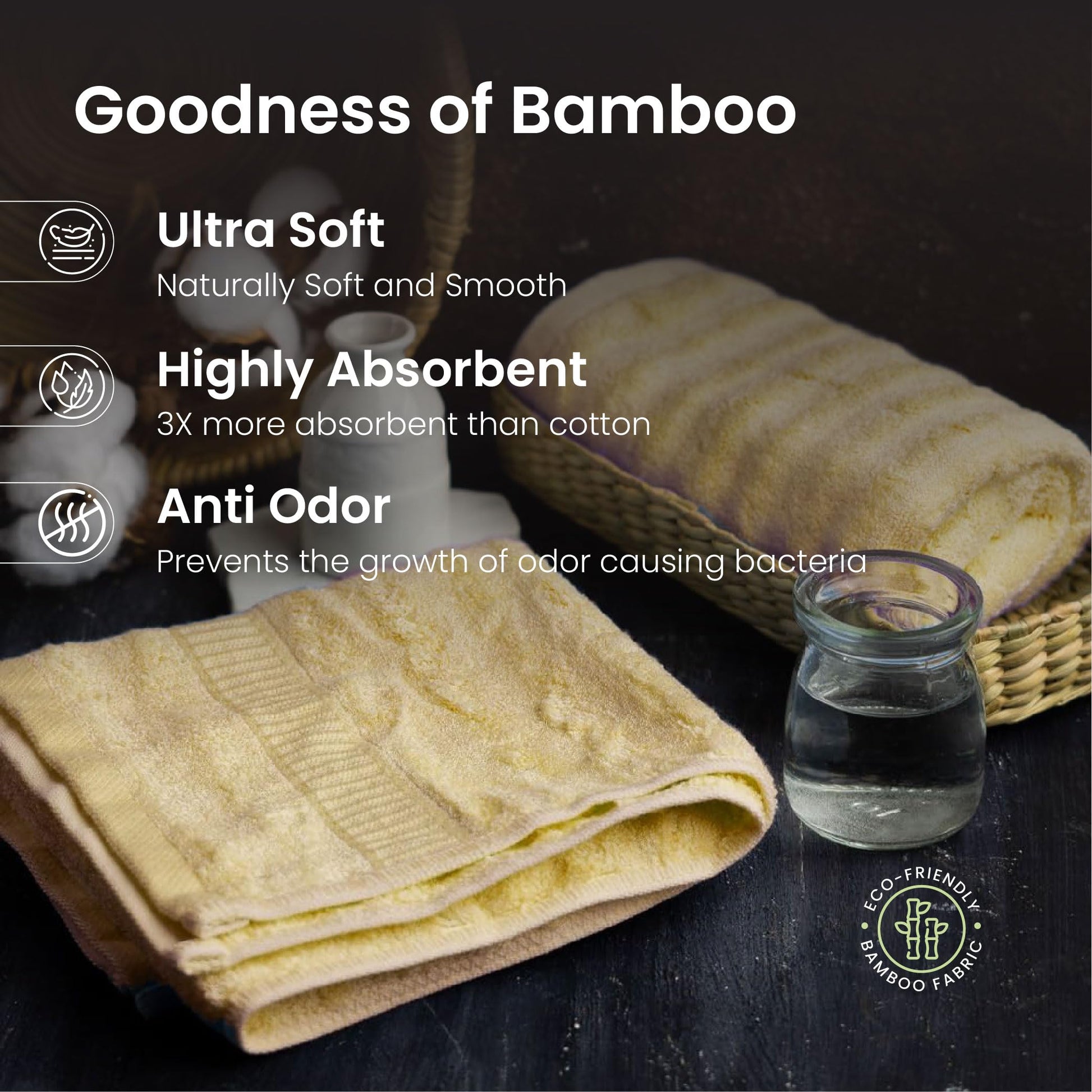 Mush hand towels - soft and gentle on skin