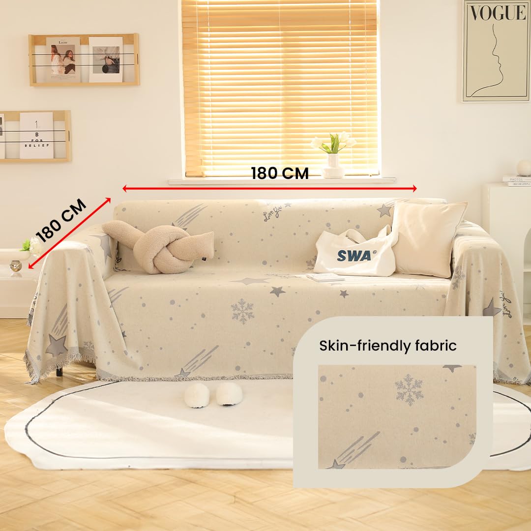 Kuber decorative throw - warm bedspread for cozy nights