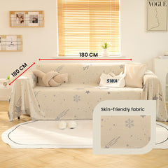 Kuber decorative throw - warm bedspread for cozy nights