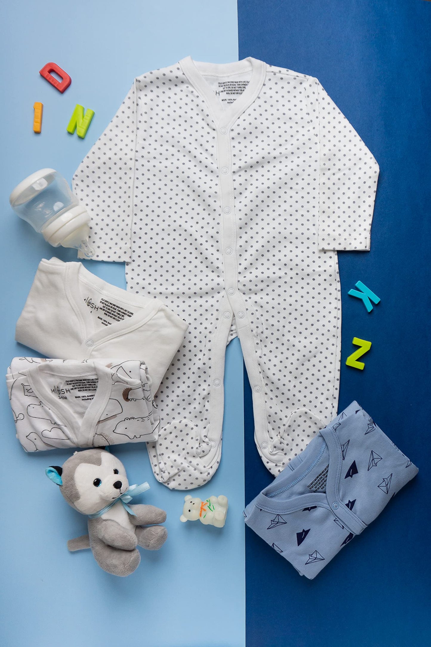 Mush comfy bamboo onesies - perfect for photo shoot