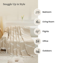 Mush Decorative Chenille Throw - Stylish sofa accessory