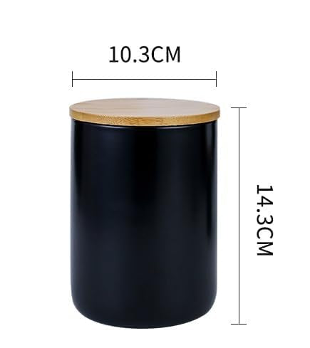 Mush ceramic jars set - stylish kitchen decor