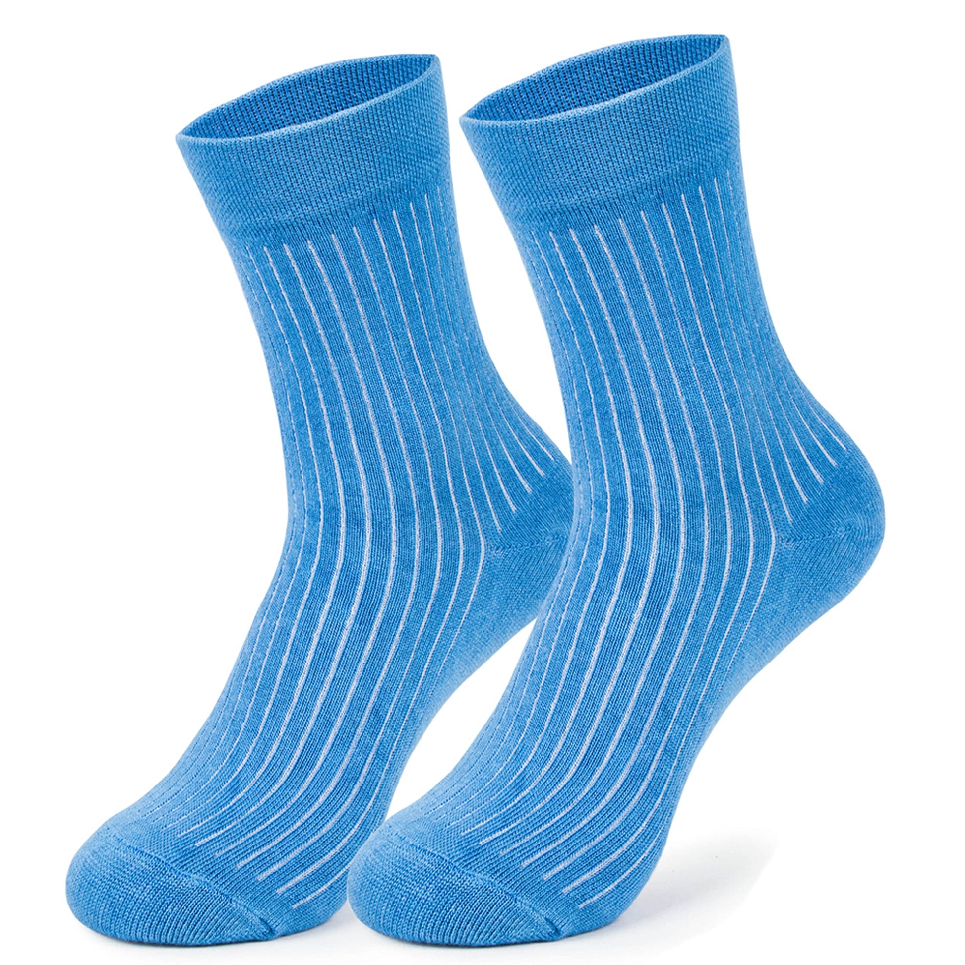Mush navy blue bamboo socks - stylish formal accessory