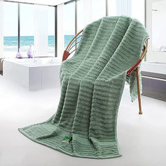 Mush Bamboo Towels - Olive green bath towel for spa