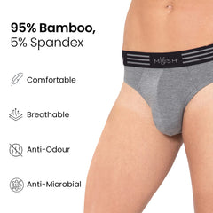 Mush Men's Underwear - Breathable & Anti-Odor Features
