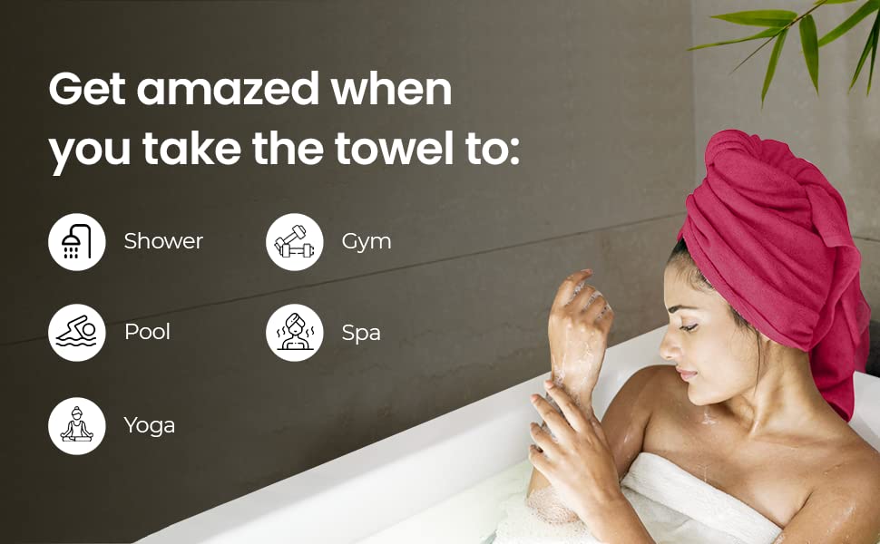 Mush Duo Towel - Beach use with vibrant colors