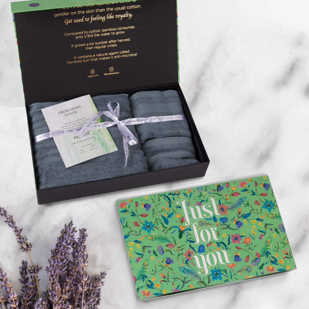 Mush gift set towel - Perfect for housewarming gifts