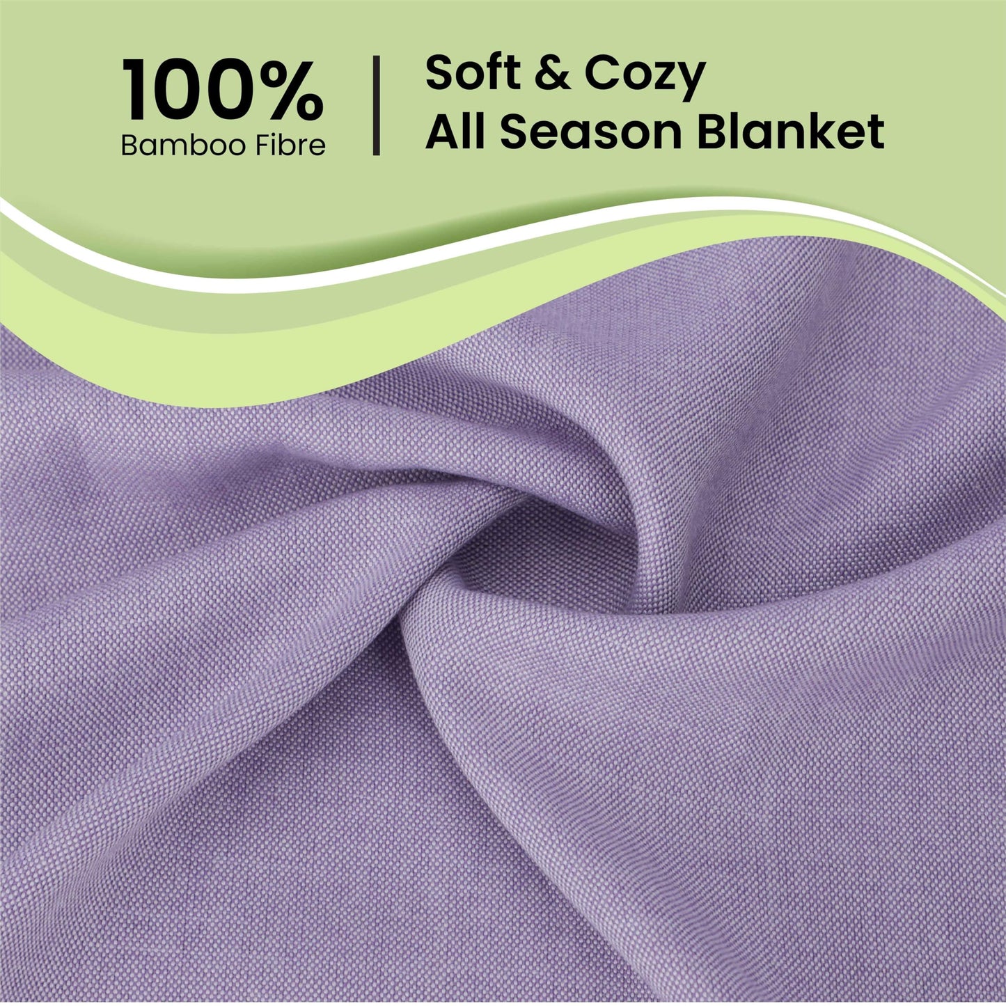 Mush lavender blanket - ideal travel companion