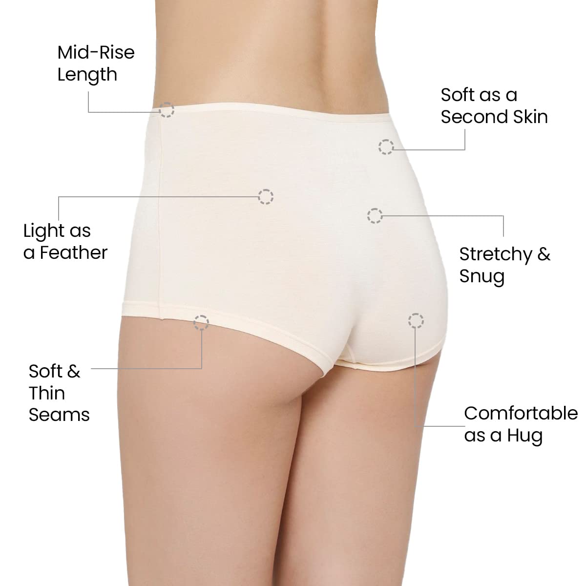 Mush anti-odor boyshorts - Stylish and functional