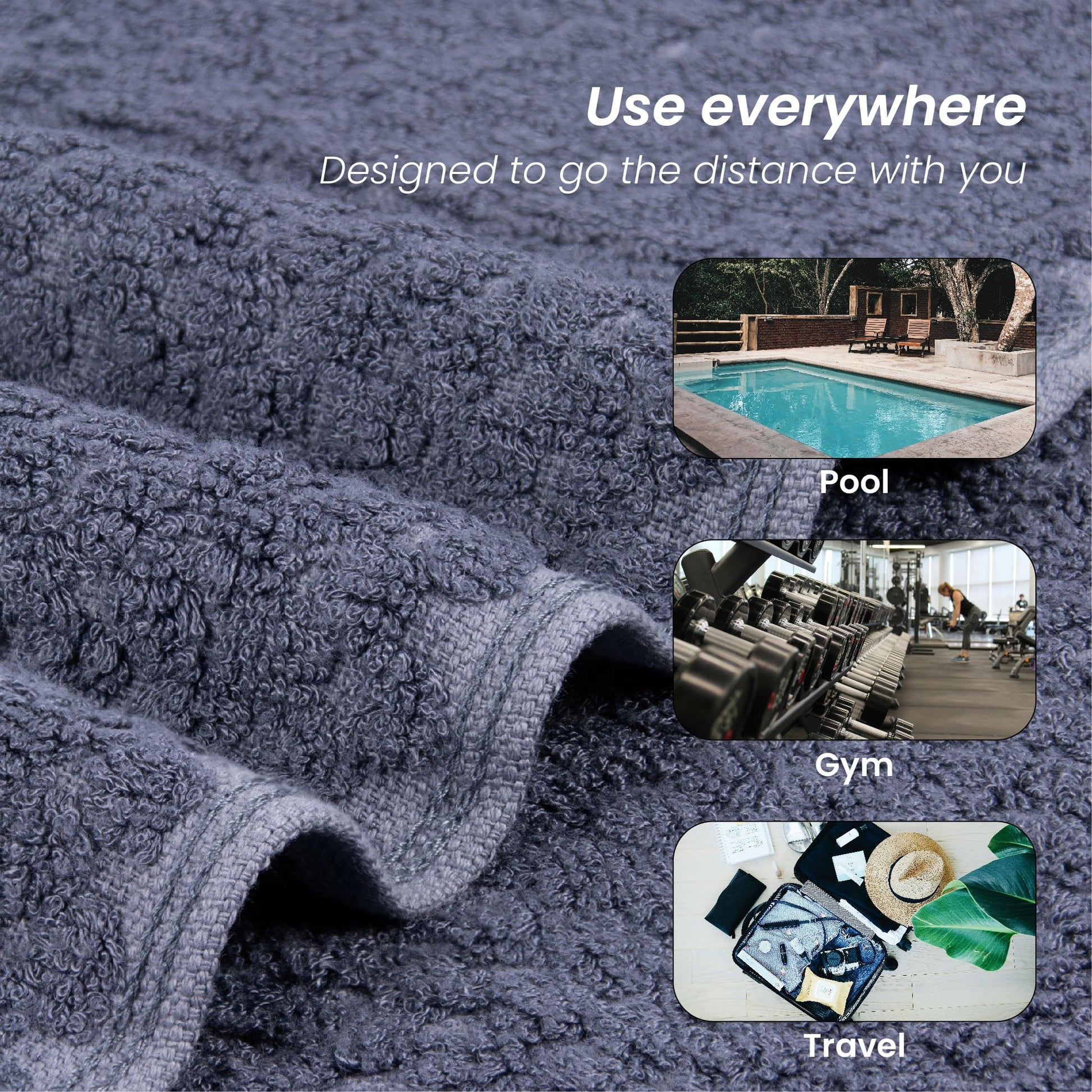 Mush quick-dry towels - perfect for poolside