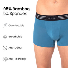 Mush men's bamboo trunks - relaxing at home
