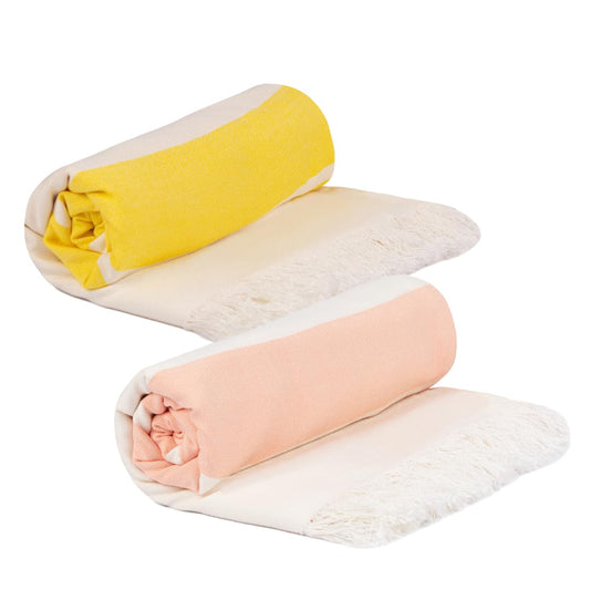 Mush Bamboo Turkish Towel - Ideal for family outings