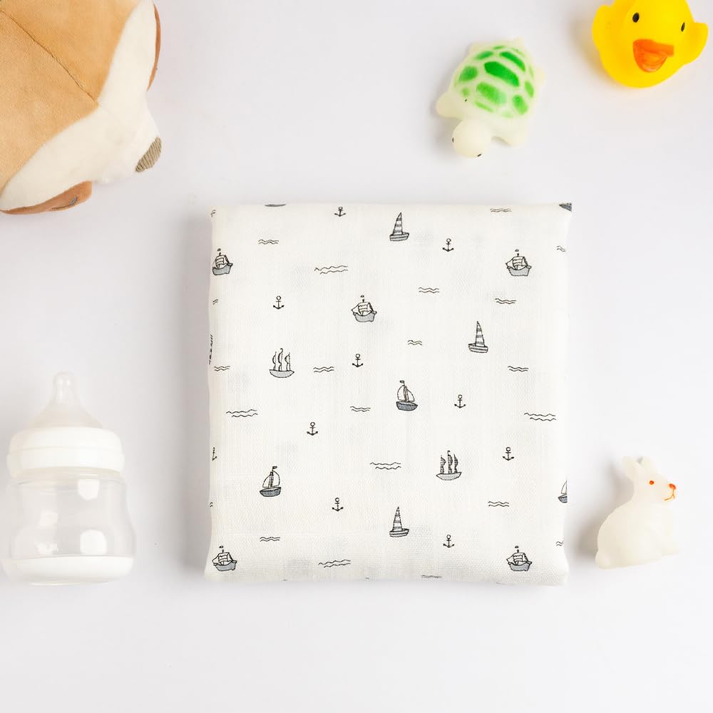 Mush bamboo swaddle - Breastfeeding cover for privacy