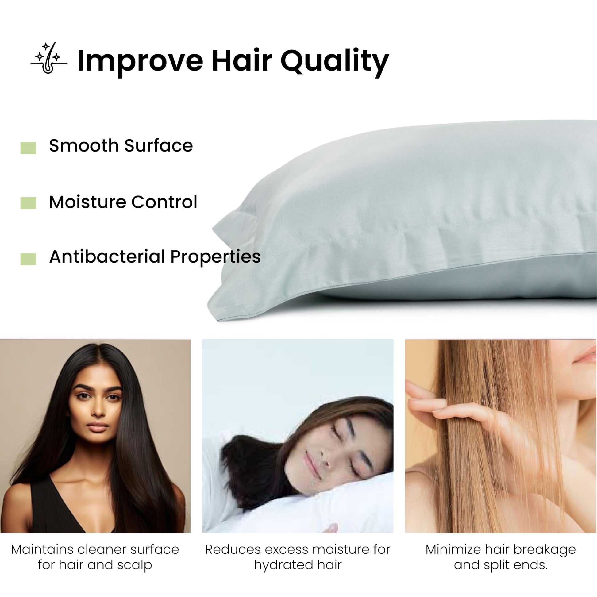 Mush bamboo pillow cover - Guest room accommodation
