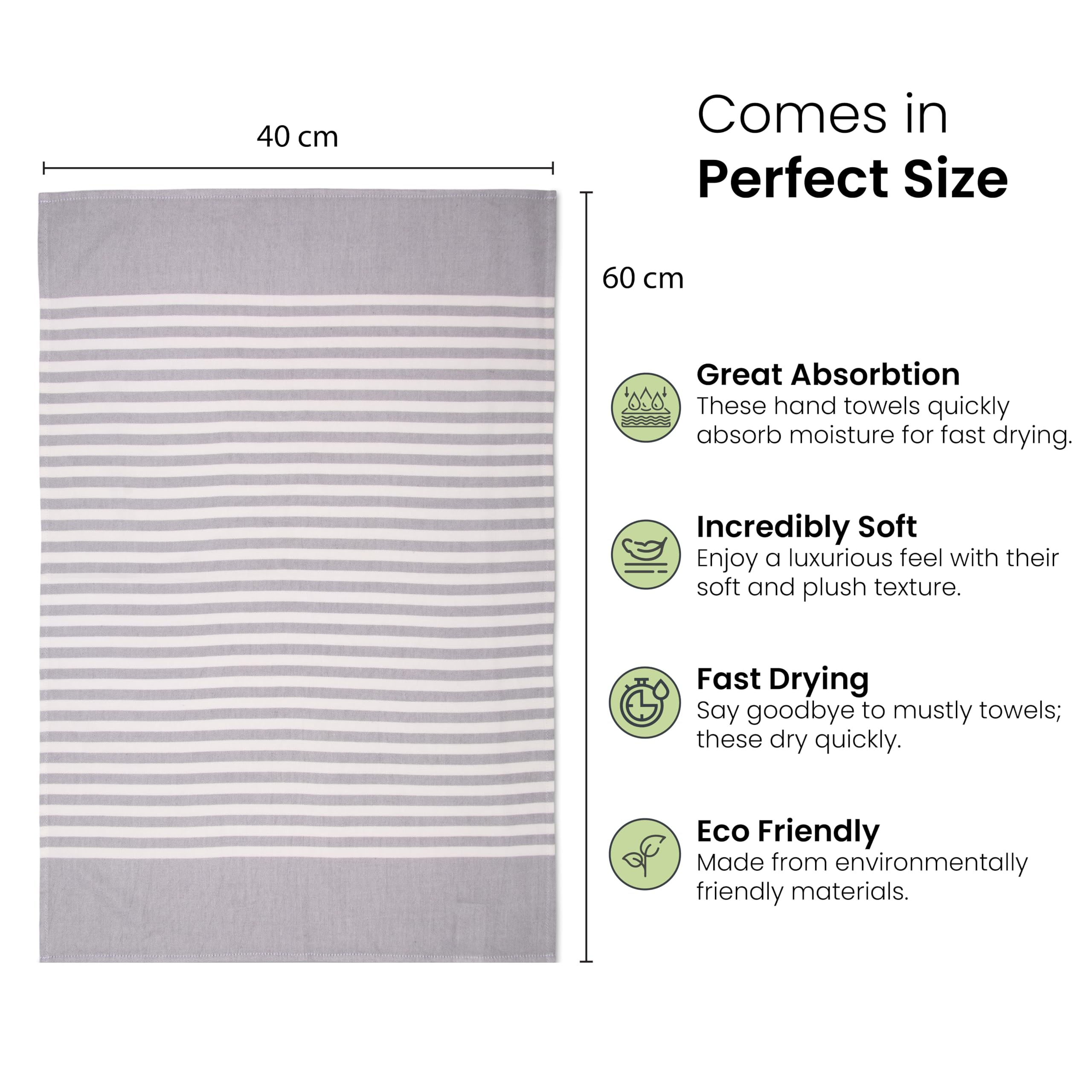 Mush bamboo hand towels - Yoga use